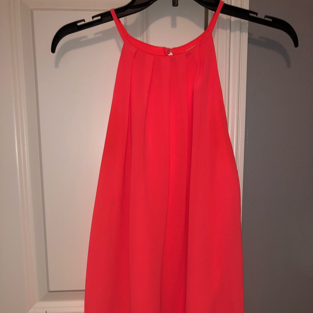 miami cute orange/ red tank top